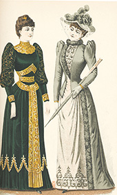 ヴィクトリア時代におけるファッションの流行